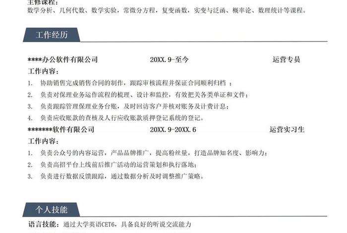 电商运营简历模板应届生 应届毕业生电商运营简历模板 电商运营简历模板应届生 应届毕业生电商运营简历模板
