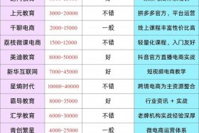 加盟电商培训学校（加盟电商培训学校多少钱）