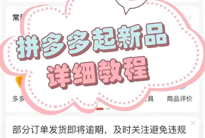 电商运营基础知识拼多多（电商运营基础知识拼多多怎么做）