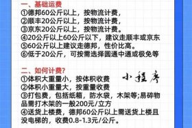 电商寄快递收费标准价格表、电商寄快递收费标准价格表图片