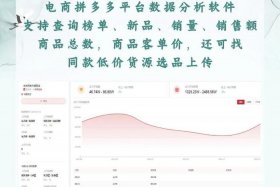 电商分析软件；电商市场行情分析软件