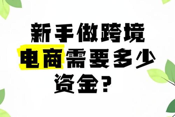 新手做跨境电商需要多少资金?(做跨境电商需要多少钱?) 新手做跨境电商需要多少资金?(做跨境电商需要多少钱?)
