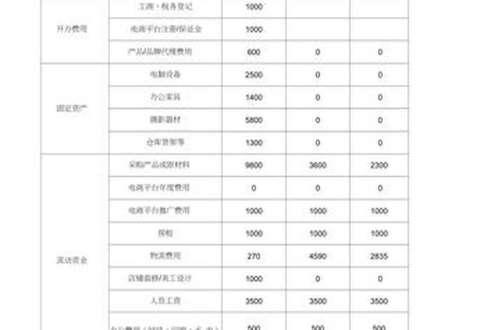 电商投资多少钱 - 电商创业投资多少钱