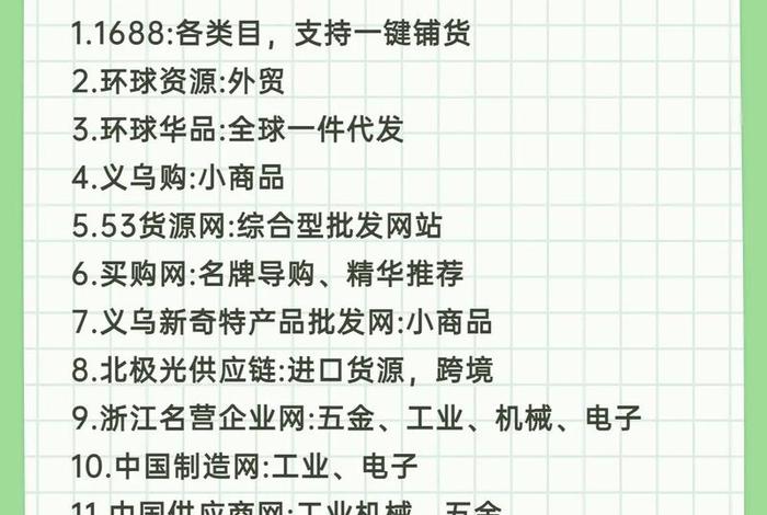 电商货源网址 电商货源网址有哪些 电商货源网址 电商货源网址有哪些