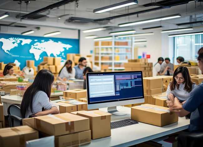 一般跨境电商公司的人效是多少、跨境电商公司一般多少个员工