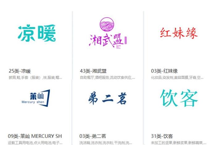 电商商标一览表 电商商标一览表下载 电商商标一览表 电商商标一览表下载