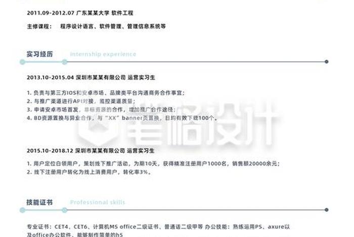 应聘电商运营简历模板 - 应聘电商运营助理简历模板 应聘电商运营简历模板 - 应聘电商运营助理简历模板