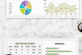 月电商度报告（电商月度销售报告）