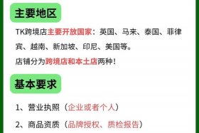 tk跨境电商平台入驻；tk跨境电商平台入驻流程详解