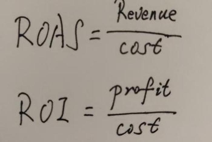 roas和roi的区别 roi和roas的差别 roas和roi的区别 roi和roas的差别