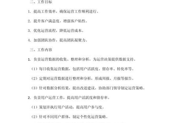 电商运营助理的工作内容 国内电商运营的工作内容 电商运营助理的工作内容 国内电商运营的工作内容