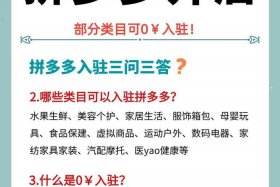 0元入驻电商，0元入驻电商平台