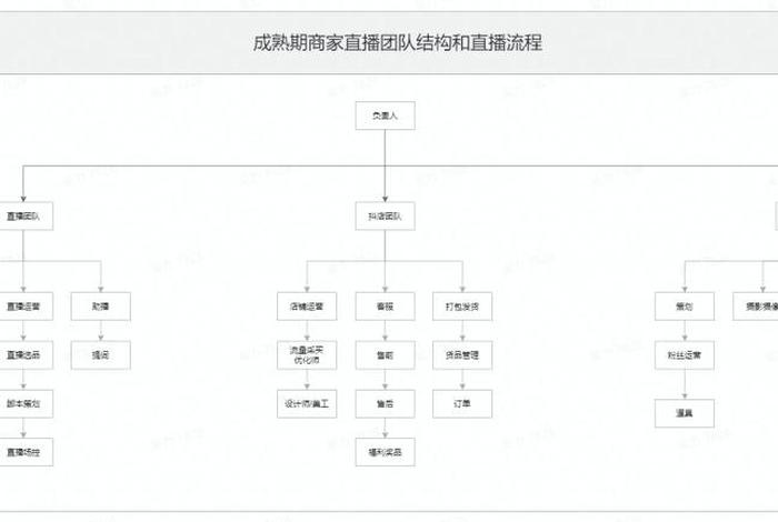直播电商团队架构 直播电商团队架构设计