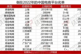 中国电商有哪些平台；中国电商平台有哪些