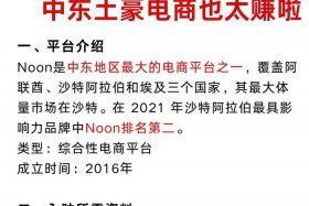 noon中东电商平台下载；中东noon跨境电商平台