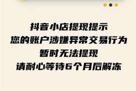 tiktok店铺已关闭了怎么提现、tiktok店铺提现被冻结怎么解决