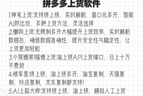 拼多多电商一键上货软件、拼多多电商一键上货软件叫什么