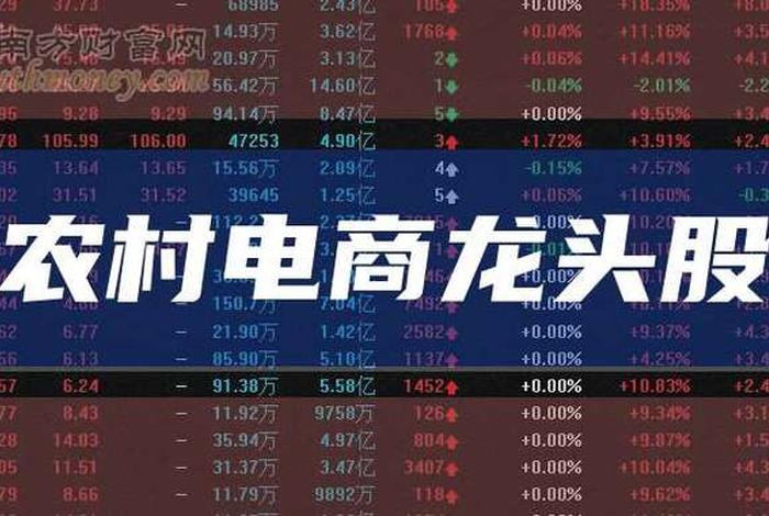 电商强势股龙头股；电商a股龙头企业