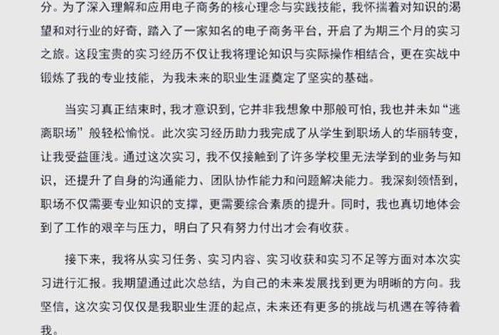 电商实训总结，电商实训总结2000字