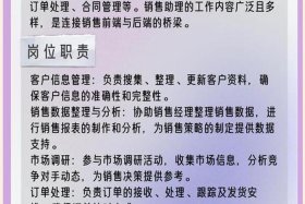 电商助理岗位职责及任职要求 - 电商助理岗位职责