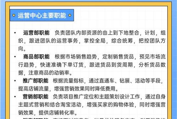 电商有限公司有哪些岗位 电商有限公司有哪些岗位职责