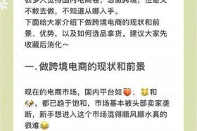 电商什么时候开始的；跨境电商什么时候开始的