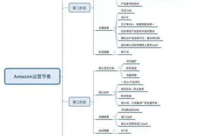 亚马逊电商运营的基本流程流程图、亚马逊运营业务流程图