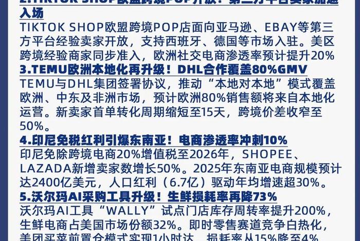 电商最新消息，电商最新快讯