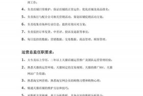 电商总监岗位职责（电商总监岗位职责内容）