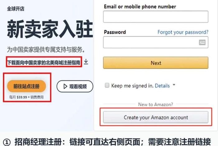 亚马逊如何开店；亚马逊如何开店注册审核流程