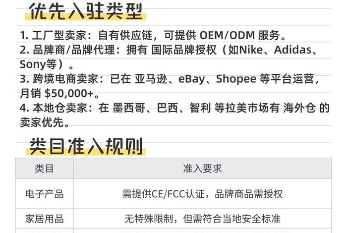 美客多跨境电商平台介绍 美客多电商平台入驻门槛