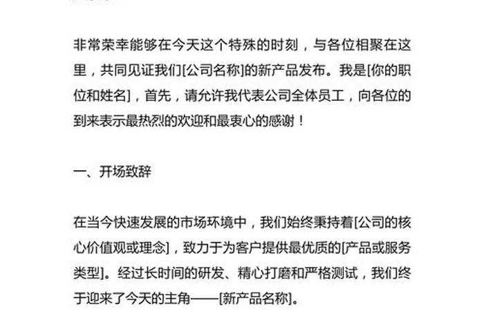 电商大会发布会（电商大会发布会发言稿）