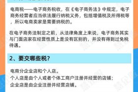 公司做电商要交税吗 公司做电商要交税吗现在