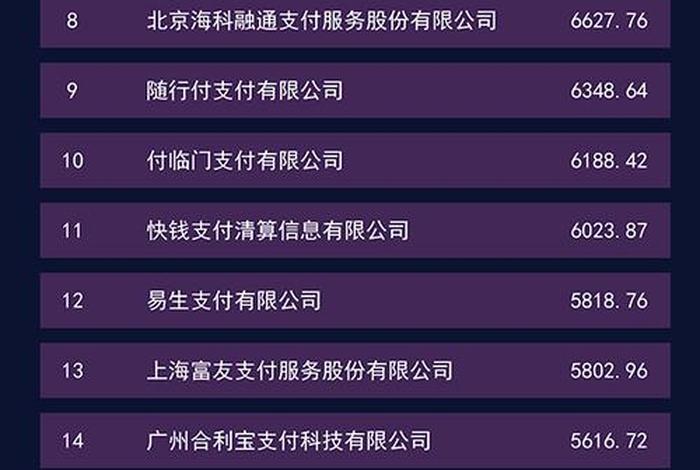 十大支付公司排名,十大支付公司排名中国 十大支付公司排名,十大支付公司排名中国