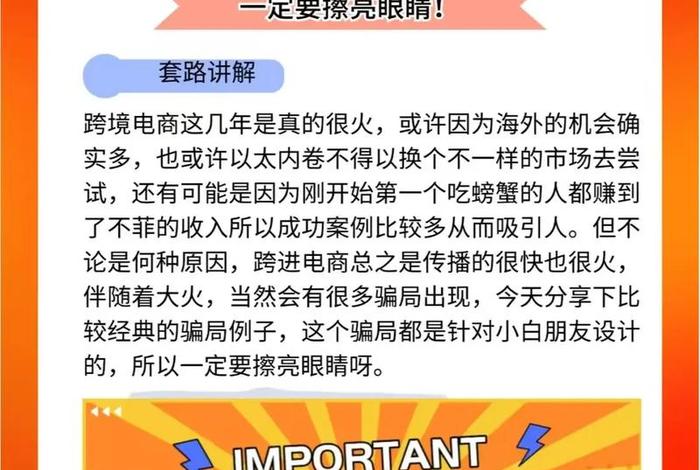 海南跨境电商骗局；海南跨境电商骗局有哪些
