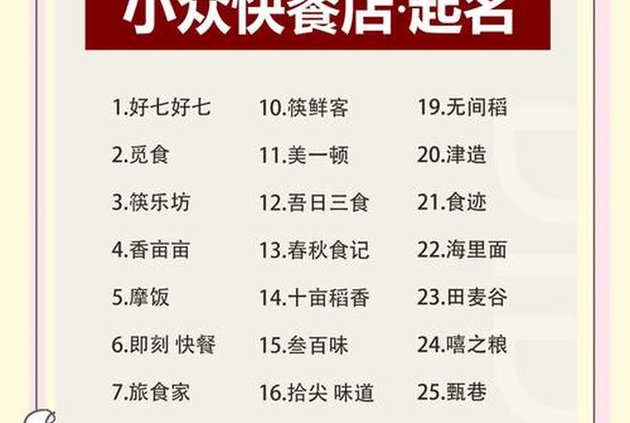 食品电商店铺名字大全10000个（食品商店取名字大全集）
