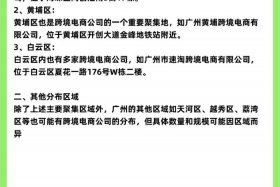 广州跨境电商前十名；广州跨境电商前十名企业