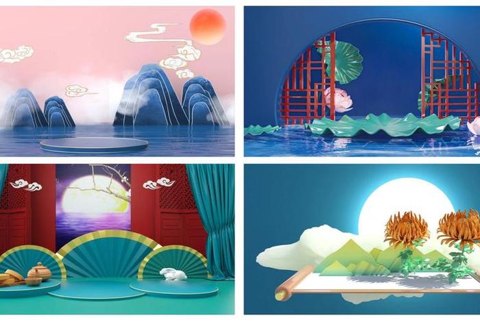 电商商品背景图（电商商品背景图片）