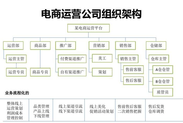 电商运营组织架构图(电商运营公司组织架构图) 电商运营组织架构图(电商运营公司组织架构图)