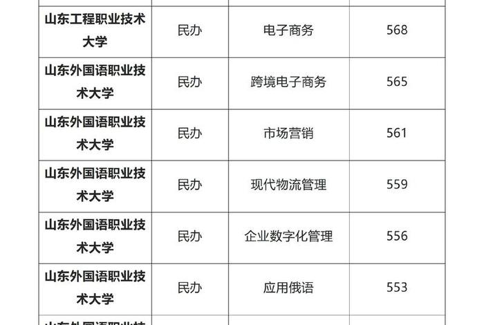 山东电商春考公办大学、山东春考电子商务可以考的大学公办