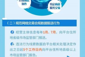 电商平台数据报送义务（电商平台数据报送义务有哪些）