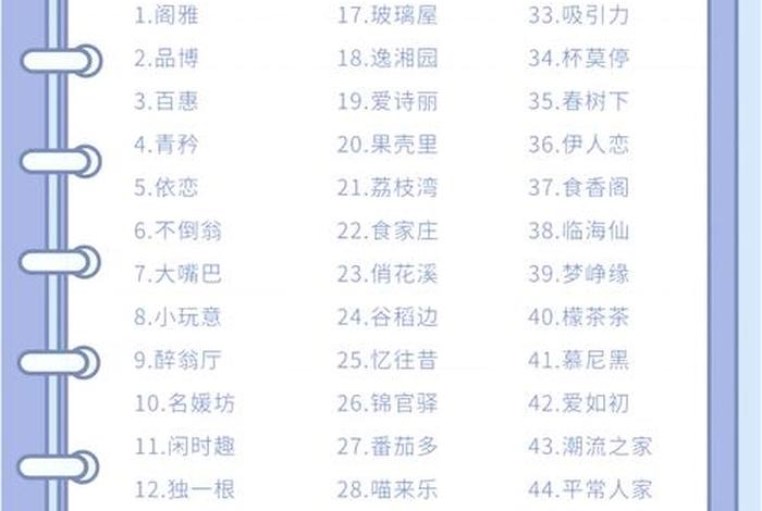 电商取名高级感 - 电商高大上的名字