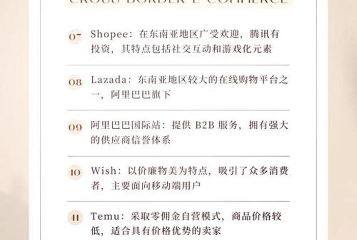 电商小众平台有哪些 电商小众平台有哪些平台 电商小众平台有哪些 电商小众平台有哪些平台