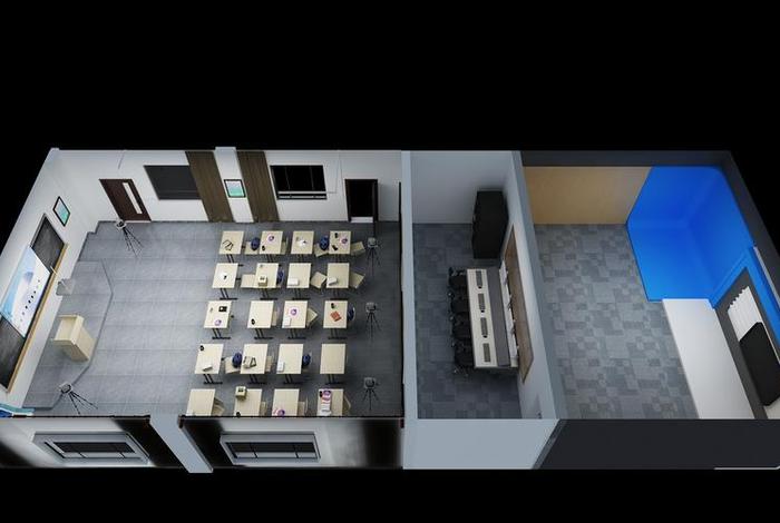 电商实训基地，电商实训基地建设模型图片