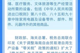 海南跨境电商保税业务零关税、海南跨境电商保税业务零关税政策