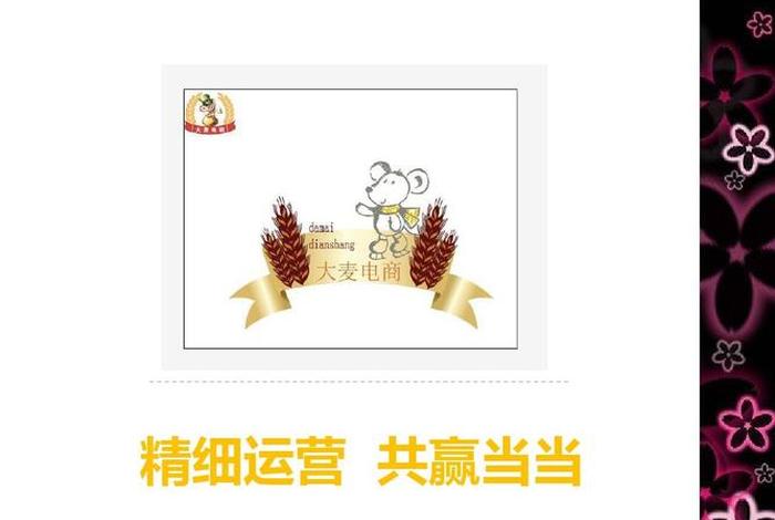 大麦电商课程（大麦电商说）