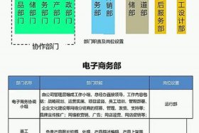电商运营公司组织架构、电商运营公司组织架构怎么写