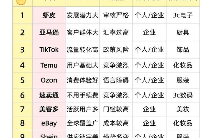 跨境电商有哪些平台个人可以做的、跨境电商有哪些平台个人可以做的呢