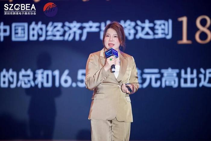 深圳跨境电商协会王馨和邓总的关系 深圳市跨境电子商务协会会长王馨