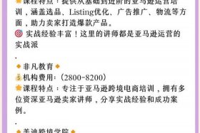 深圳亚马逊培训班收费标准；深圳亚马逊培训班收费标准是多少